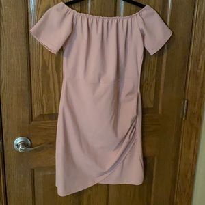 Blush pink mini body on dress